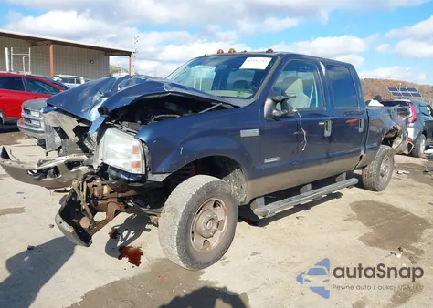 2005 Ford F-250 Lariat/Xl/Xlt z USA, uszkodzony, nr VIN 1FTSW21P35EA55759